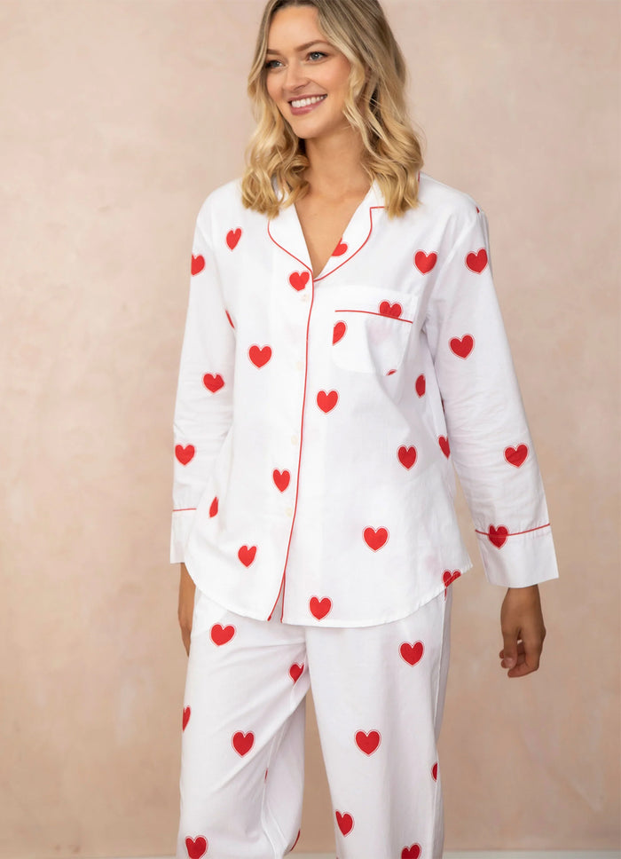 Printfresh Queen of Hearts Long Sleep Set