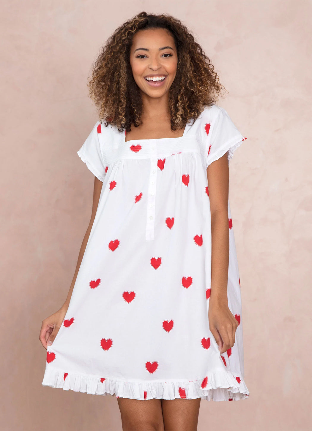 Polka dot nightgown new arrivals