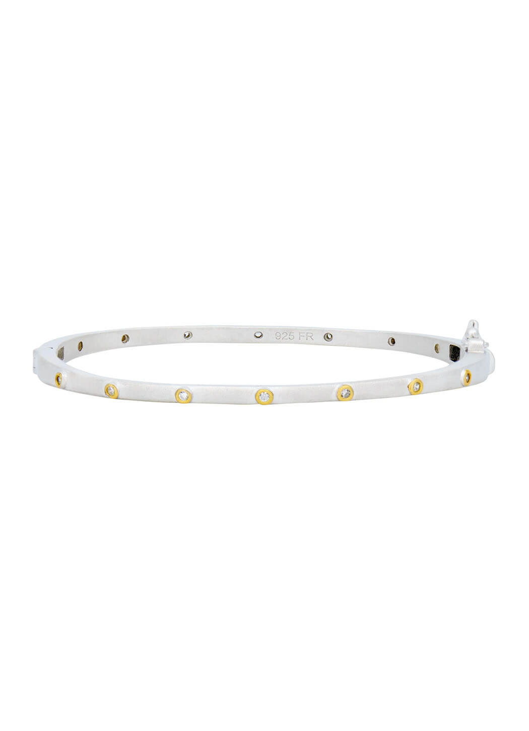 Freida Rothman Thin Bezel Stacking Bangle – Details Direct