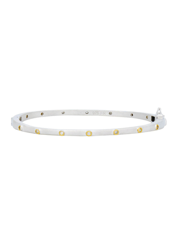 Freida Rothman Thin Bezel Stacking Bangle