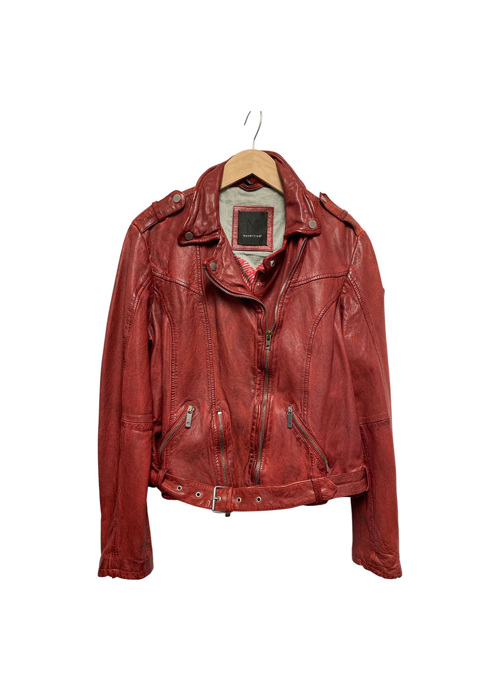 Mauritius Wild Leather Jacket – Details Direct